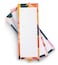 Jot & Jot Mark Shopping List Pads Fruit Print Elegant Notepads for Groceries and toDo Lists Set of Three