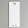 Nancy Nikko Lemon and Olive Branch Refrigerator Notepads Set of 2 Pads