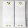 Nancy Nikko Lemon and Olive Branch Refrigerator Notepads Set of 2 Pads