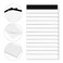 amassan Metal Small Notebook Mini Notepad Small Pocket Notepad Aluminum Note Case with Mini Metal Pen and 60Page Sheets Memo Books Note Pads Solid Purple