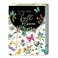 Punch Studio FlipTop Pocket Notepad 3 x 4 For Daily Notes or Notes onthego 75 Illustrated Sheets with Gold Foil Accents Gems a Magnetic Closure Full Bloom 47062