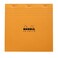 Rhodia Le Carre Notepad 21x21cm Squared Orange