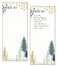Gina B Set of 2 Forest List Pad Notepad Shopping List Grocery List with Attachable Magnet