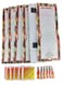 Butler in Tabasco Sauce Notepad Gift Set Grocery Shopping List Memo Pad 6 Pack of Pads with 12 Tabasco Sauce Magnets