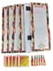 Butler in Tabasco Sauce Notepad Gift Set Grocery Shopping List Memo Pad 6 Pack of Pads with 12 Tabasco Sauce Magnets