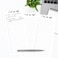 Bubbley To Do List Notepad 2Pack Memo Pads Checklist for Daily Tasks Meal Planner and Grocery List Appointments Reminders 85 x 37 Inches To Do List