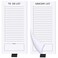 Sinmoe 2 Pcs Magnetic Notepad for Refrigerator Grocery List Magnet Notepad Fun Memo Note Pad Fridge To Do List with Pen Holder for Shopping Grocery Task 35 x 75 Inch 100 SheetsGrocery List