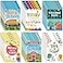 Dunzoom 30 Pcs Mini Notebooks Small Notepads Journal in Bulk Exchange Party Favor SuppliesSchool