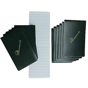 Tacticai 12Pack Green Military Memorandum Book 325 x 55 144 Pages for Note and Memo Keeping Top Bound Flip Open Journal PocketSized Paper Pad NSN 7530002439366