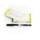 PATBOARD PATboard Scrum Board and Kanban Board Medium TASKcards Magnetic Lime