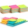 TKTB 18 Pads Pop Up Sticky Notes 3x3 Refills Alternating Color Strong Adhesive Memo Pad Bulk Suitable for Home Office School Clean Removal