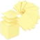 TKTB 18 Pads Pop Up Sticky Notes 3x3 Refills Yellow Strong Adhesive Post Suitable for Home Office School Clean Removal