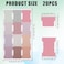 XIHIRCD 20 Sheets240 Pieces Sticky Index Tabs Double Sided Book Page Markers Tabs Blank Monthly Tabs Writable Sticky Notes Flags Self Adhesive Planner Stickers for Labeling Bohemia