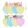 Unigift 24 Pack Cute Animal Sticky Notes8 Patterns Cartoon Message Note Chicken Mouse Tiger Puppy Rabbit Lamb Pig Frog Memo Note
