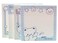 SHIDESHIN 4 Pack Cute Sticky Notes Kawaii Sticky Notes Memo Pads 31x31 Inches Fresh Bear Series SelfStick Note Pads for Girls Boys Students School Office Home 320 Sheets 4 Pads 80 SheetsPad