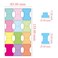 Qaxrocyn 420 PCS Pastel Writable Index Tabs 35 Sheets SmudgeFree Thickened Paper Tape Flags Morandi Foldable SelfStick Page Markers for Books Journals Planners Document Organization