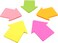 4A Shapes Sticky NotesArrow Shape272 x 256 InchesNeon AssortedSelfStick Notes200 SheetsPad1 PadPack 5013