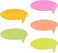 4A Shapes Sticky NotesBubble Shape3 38 x 1 78 InchesNeon AssortedSelfStick Notes200 SheetsPad1 PadPack 5059