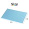 Tamak 4x6 Lined Sticky Notes Bright Ruled Post Stickies Strong Adhesive Memo Pads 4 PadsPack 45 SheetsPad Light Blue