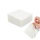 HSYMQ 6Pack Transparent Sticky Notes Clear 3 x 3 Translucent Waterproof See Through 300 Sheets