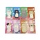 MINGSEECESS 8 Pack Cute Animal Sticky Notes Pads Cat Cartoon SelfStick Note Memo Pad Sets for Cat Lovers Office Home