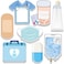 Teling 8 Pack Mini Funny Nurse Sticky Notes Nursing Student Essentials School Gifts Stationary Sticky Notes Booklet Self Stick Pads for Hospital School Supplies