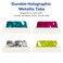Avery Margin Ultra Tabs 25 x 1 Holographic Jewel Tone Colors 16 Repositionable Page Tabs 74147