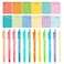 BHHQHH 24 Sets Employee Appreciation Gifts Funny Inspirational Sticky Notepads with Sayings Pens Motivational Sticky Notes Post Notes Gifts for Teacher Nurse Students Office Supplies