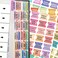 CUALFEC Bible Index Tabs New Old Testament Tabs Matte Laminated Floral Design Bible Journaling Supplies 122 Pcs Polka Dots
