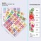 CUALFEC Bible Index Tabs New Old Testament Tabs Matte Laminated Floral Design Bible Journaling Supplies 122 Pcs Polka Dots