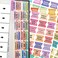 CUALFEC Bible Index Tabs New Old Testament Tabs Matte Laminated Floral Design Bible Journaling Supplies 122 Pcs Polka Dots