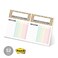 Canopy Street Bright Colorful Sticky Note Chore Chart 1625 x 11 Repositionable Fillin Planner 52 Repositionable Kids Weekly Task ListsMade in The USA