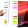 Crpich Large Acrylic Monitor Note Board 132 x 33 2 Pack White ScreenSafe Sticky Note Holders for Computer Side Home Office Supplies