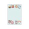 DAILY RITMO Cute Kawaii Food Love Sticky Notes Food Humor Notebook Notepad Note Card for Novelty Lover Gift 50 Pages 4x6