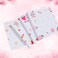 LOPURO Cute Sticky Notes 4Pack320 Sheets Kawaii Sticky Notes Colorful Super 31x31in SelfStick Pads Unique Cute Fruit Patterns Sticker Note