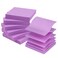 EARLY BUY Early Buy Pop Up Sticky Notes 3x3 Refills SelfStick Notes 6 Pads 100 SheetsPad Solid ColorPurple