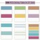 ELII 500 PCS Sticky Index Tabs 2 Inch Book TabsClear Sticky Notes for Pages Notebooks File Tabs Self Adhesive