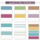 ELII 500 PCS Sticky Index Tabs 2 Inch Book TabsClear Sticky Notes for Pages Notebooks File Tabs Self Adhesive