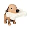 Gifts for Readers Writers Sticky Notes Holder Novelty Post It Notes Dispenser Office Stationery Supplies Cute Desk Accessories Puppy Notes with Sticky Note Pads Included