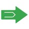 IF Green Bookmark Pack of 8 Plastic ArrowShaped 48 x 31 mm
