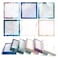 Kisdo Sticky Notes 600 Sheets 3 x 3 Inch Memo Pad 6 Patterns SelfStick Pads Multiple Designs Watermark Adhesive Notepads Easy to Post for Studying Home Office School Marble