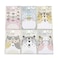 MINGSEECESS 6 Packs Cute Animal Cartoon Sticky Notes SelfStick Memo Pad Sets for Pet Lovers Women Girls