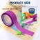 Modixun 6 Rolls Writable Transparent Sticky Notes Removable Highlighter Tape for Books Sticky Tabs for Annotating Books Annotation Tabs Index Tabs Page Markers 07in328ft Neon