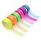 Modixun 6 Rolls Writable Transparent Sticky Notes Removable Highlighter Tape for Books Sticky Tabs for Annotating Books Annotation Tabs Index Tabs Page Markers 07in328ft Neon