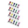 Andoca Please Sign Message Flags Assorted Color 400 Pages Total 079x177 Inch Wide Flags Easy to Post 4 OnTheGo DispensersPack