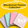 Post-it Postit 100 Recycled Paper Super Sticky Notes 3 in x 3 in 24 Pads 70 Sheets per Pad Wanderlust Pastels Back to School Supplies and Office Products