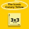Post-it Postit 100 Recycled Paper Super Sticky Notes Canary Yellow 3 in x 3 in 5 Sticky Note Pads 70 Sheets per Pad School Supplies and Office Products