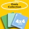 Post-it Postit 100 Recycled Paper Super Sticky Notes Lined 4 in x 4 in 3 Pads 70 Sheets per Pad Oasis Collection School Supplies and Office Products