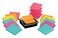 Post-it Postit Sheet Super Sticky Note and Dispenser Value Pack 3 in x 3 in 12 Pads Assorted Colors DS330SSVA