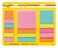 Post-it Postit Super Sticky Notes 15 Sticky Note Pads MultiSize Back to School Supplies Office Products 2X the Sticking Power Supernova Neons Collection